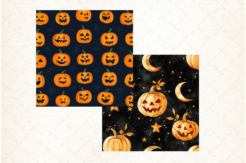 Happy Halloween Digital Paper - CraftNest - Digital Crafting and Art