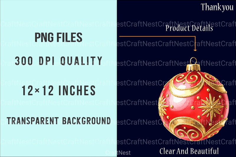 Happy Holidays Christmas Clipart Bundle - CraftNest - Digital Crafting and Art
