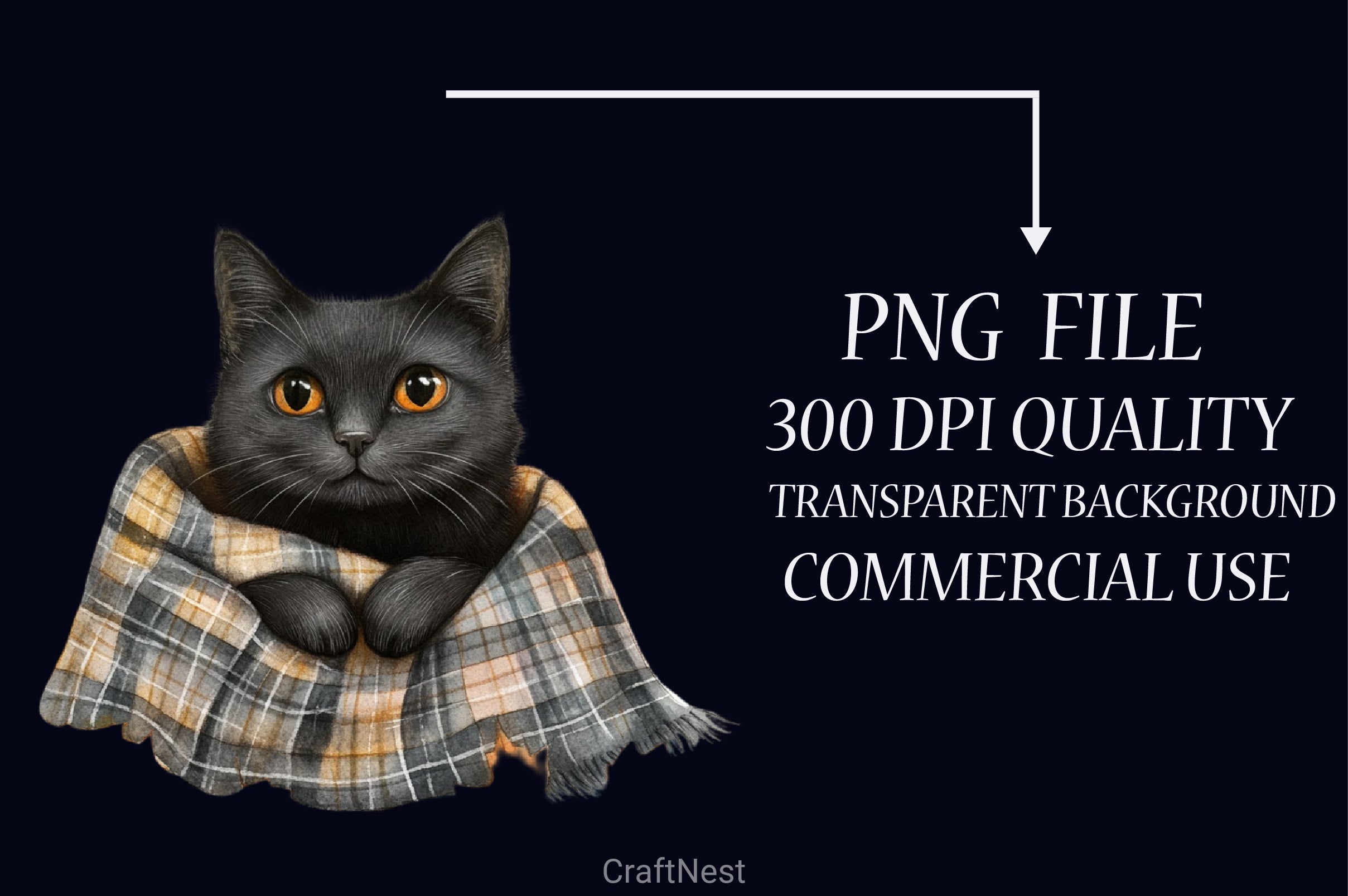 Creepy Cozy Halloween Clipart Bundle 1 - CraftNest - Digital Crafting and Art