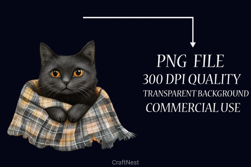 Creepy Cozy Halloween Clipart Bundle 1 - CraftNest - Digital Crafting and Art