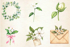 Spring Jasmine Flower Clipart Bundle 5 - CraftNest - Digital Crafting and Art