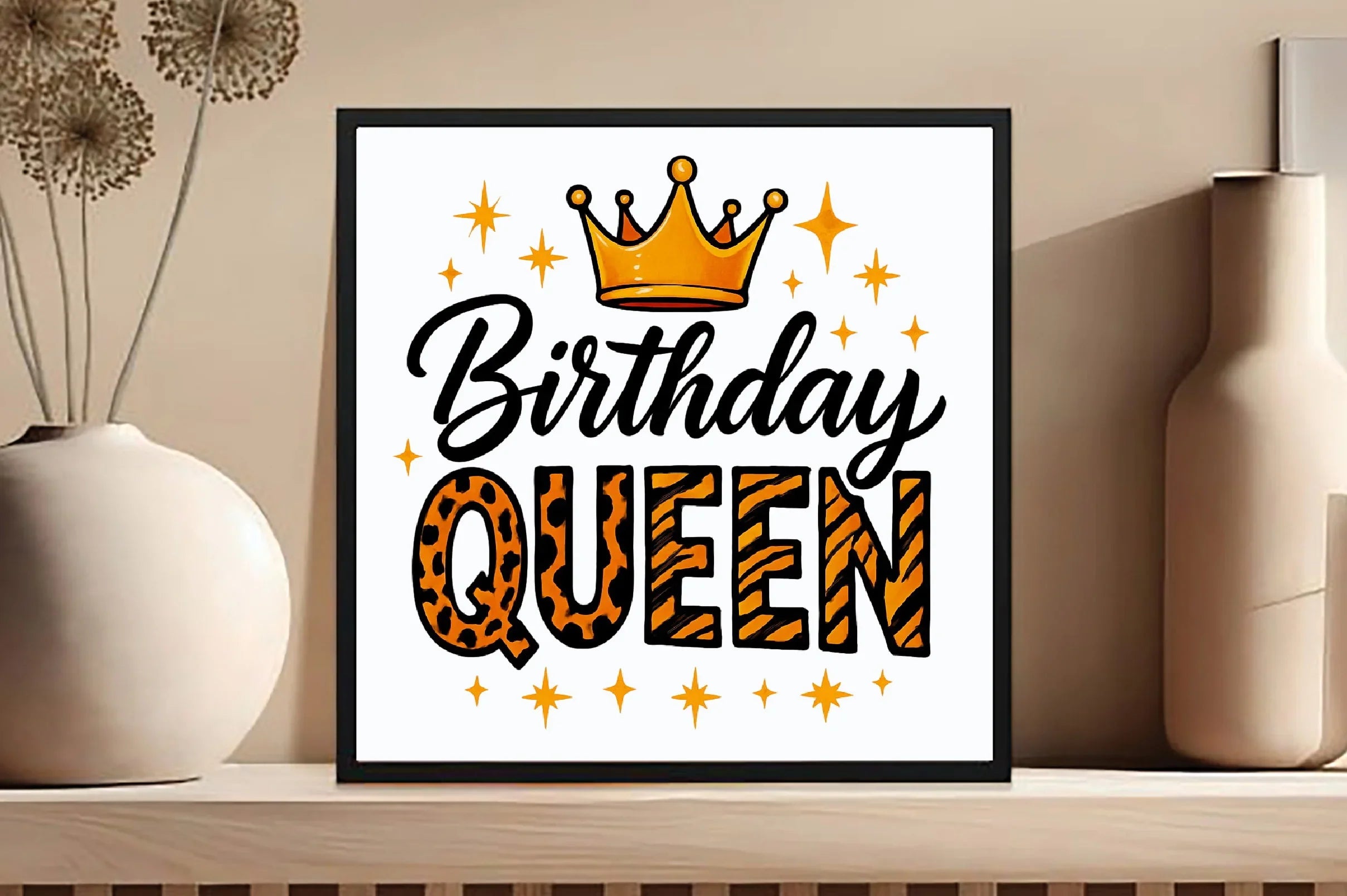 Birthday Queen Girl Clipart Bundle - CraftNest - Digital Crafting and Art