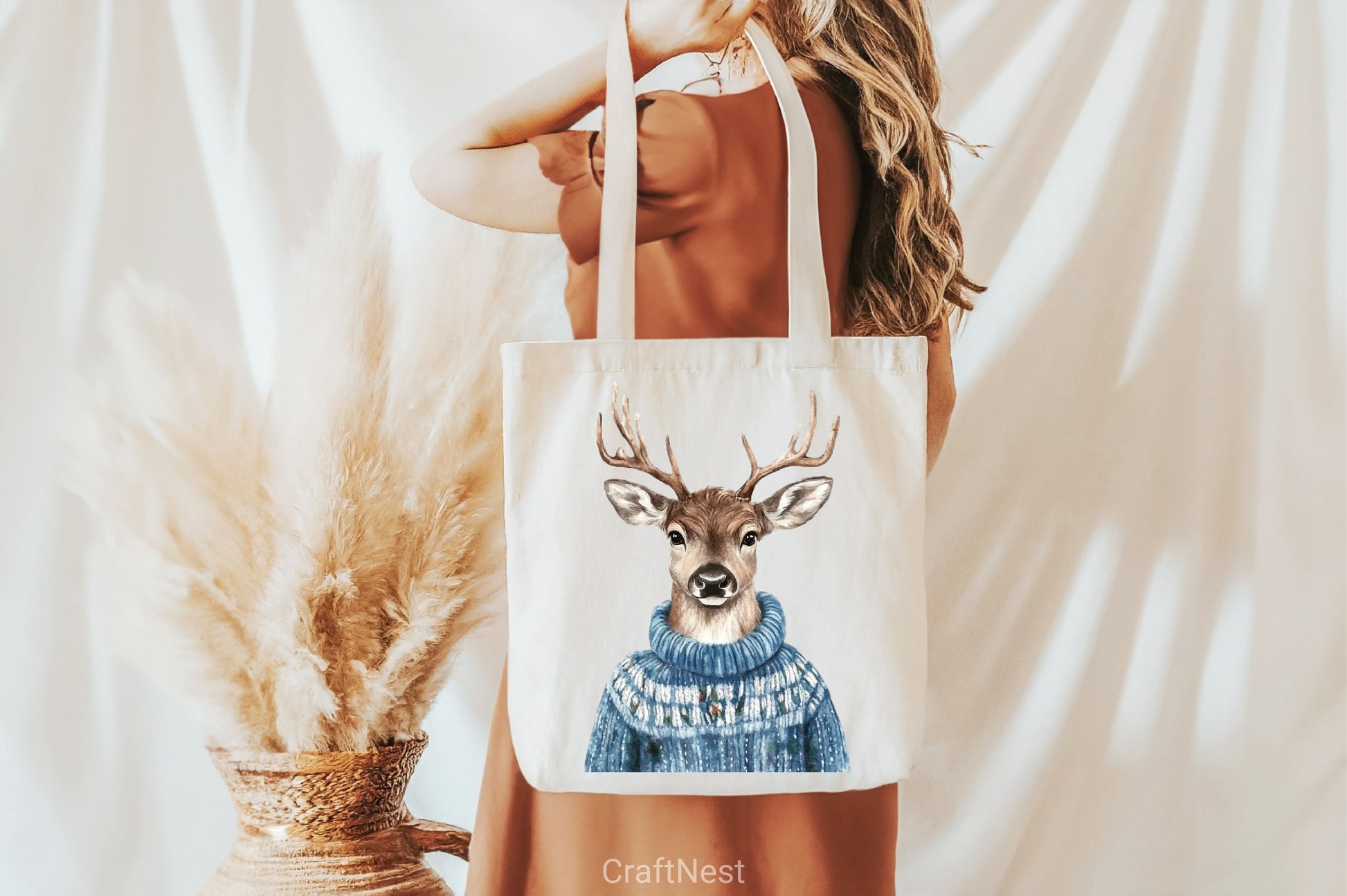 Cozy Christmas Blue Clipart Bundle - CraftNest - Digital Crafting and Art