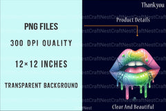 Spooky Halloween Lips Clipart Bundle - CraftNest - Digital Crafting and Art