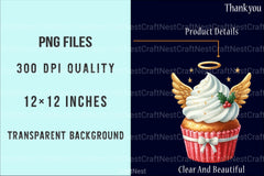 Christmas Cupcakes & Sweets Clipart Bundle - CraftNest - Digital Crafting and Art