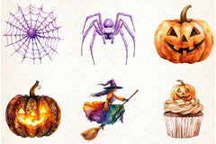 Groovy Halloween Clipart Bundle - CraftNest - Digital Crafting and Art