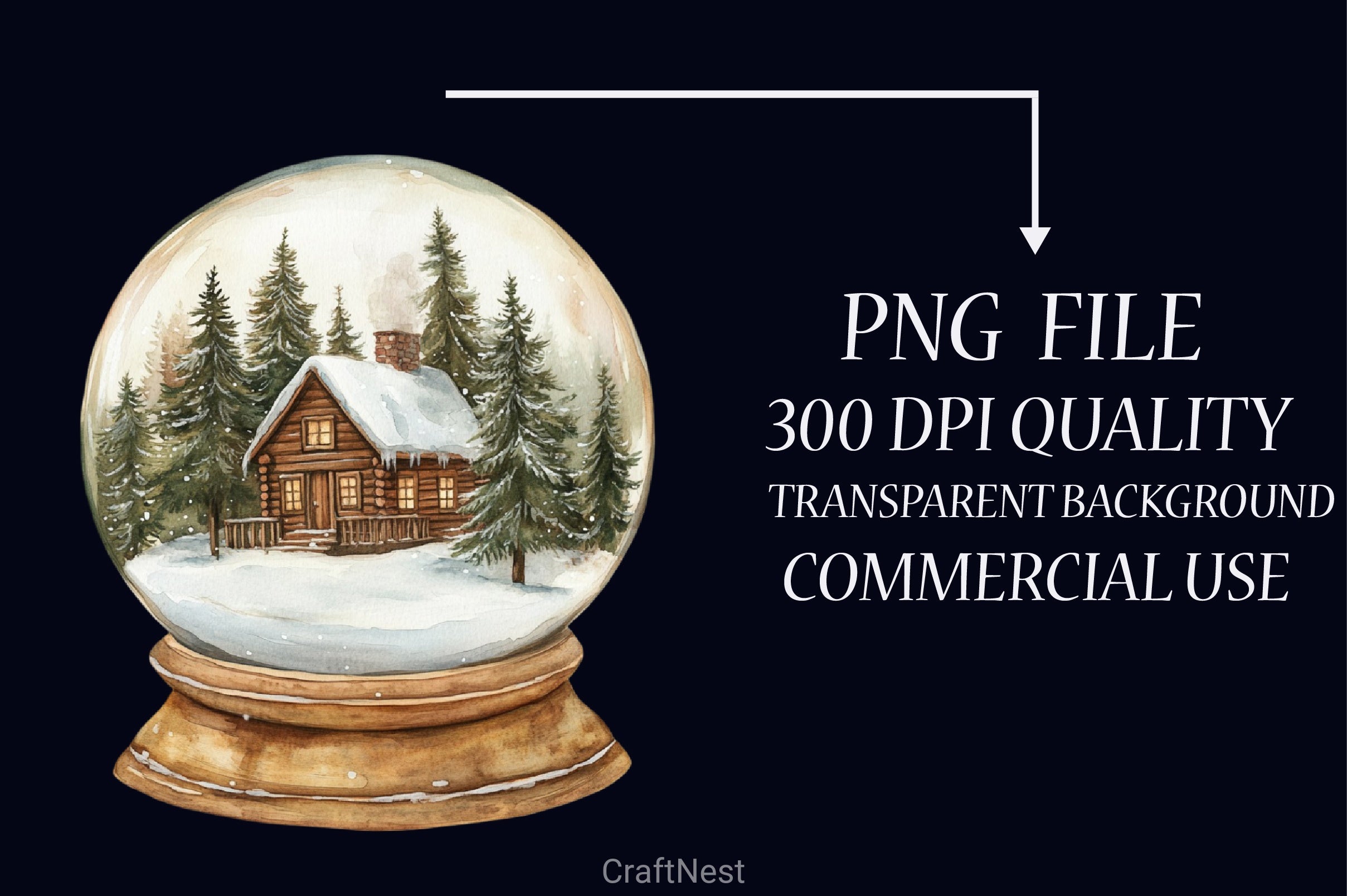 Neutral Christmas Clipart Bundle - CraftNest - Digital Crafting and Art