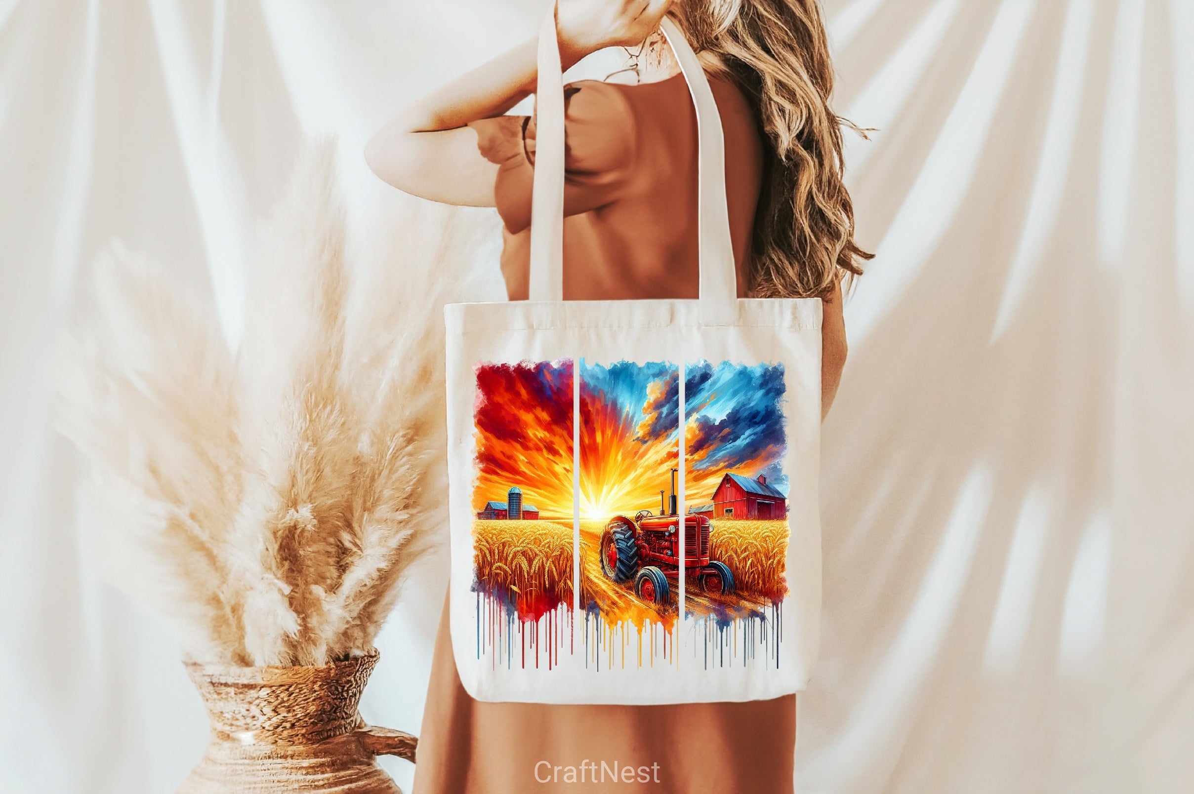 Brushstroke Summer Farm Clipart Bundle - CraftNest - Digital Crafting and Art