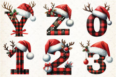Christmas Alphabet Clipart Bundle 3 - CraftNest - Digital Crafting and Art