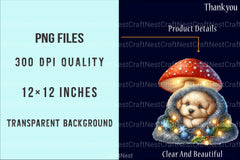 Christmas Dogs Clipart Bundle 1 - CraftNest - Digital Crafting and Art