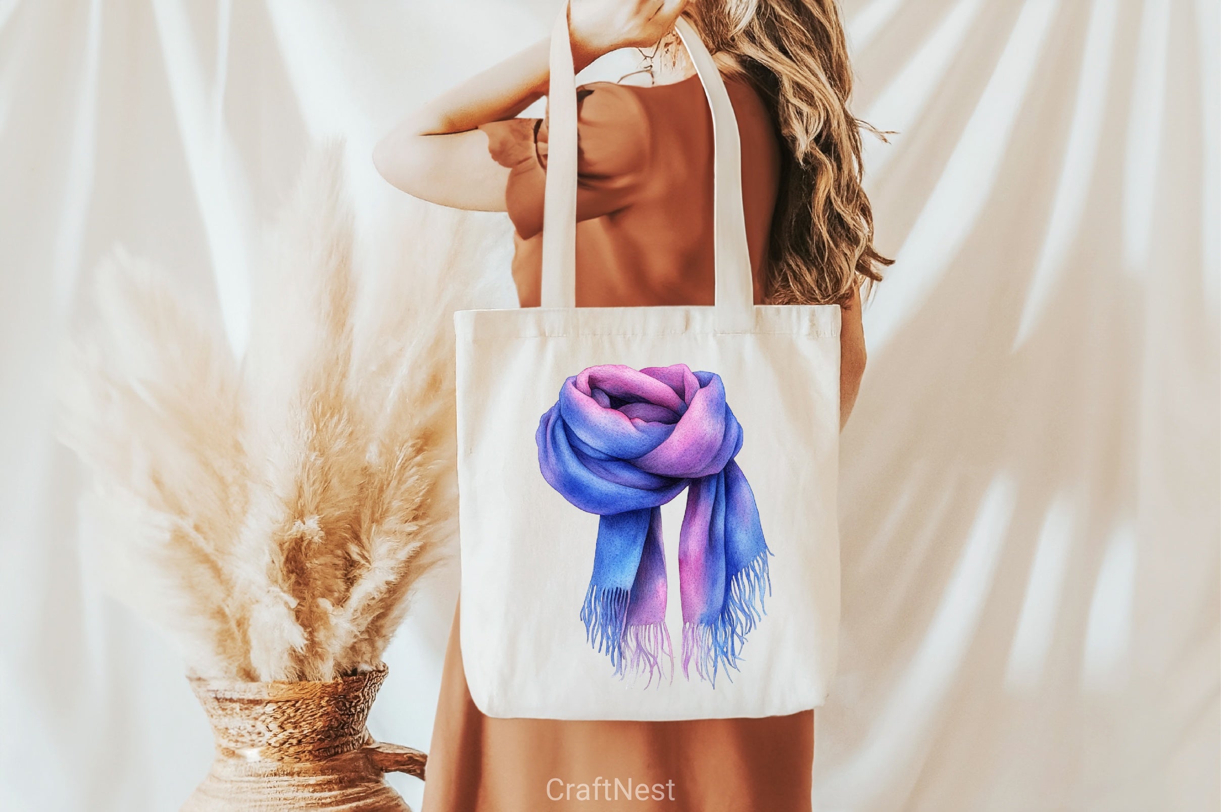 Cozy Winter Northern Lights Clipart Bundle - CraftNest - Digital Crafting and Art