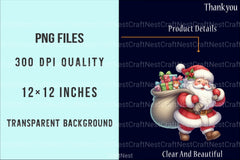 Classic Retro Vintage Christmas Clipart Bundle - CraftNest - Digital Crafting and Art