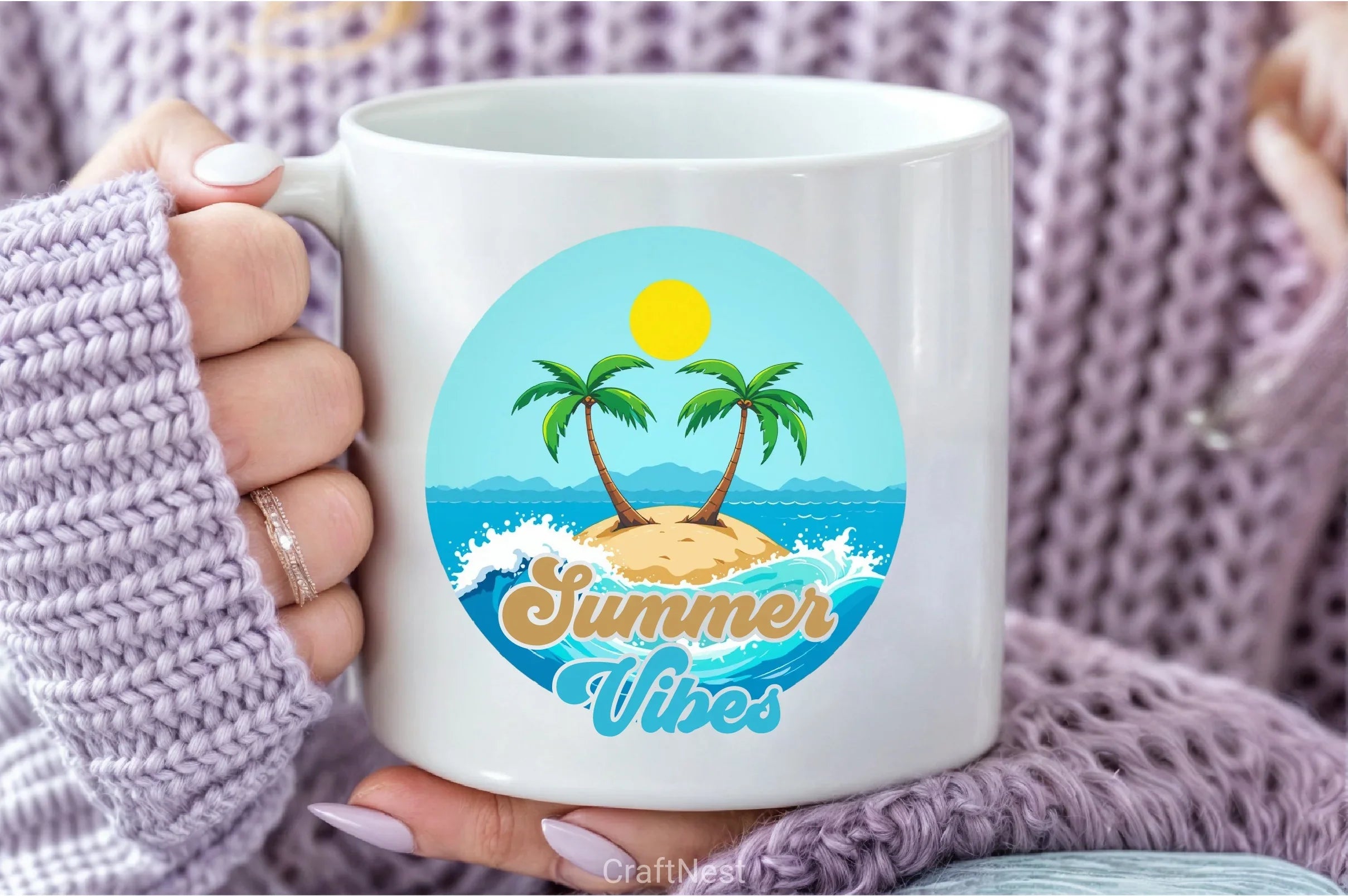 Summer Vibes Clipart Bundle 7 - CraftNest - Digital Crafting and Art