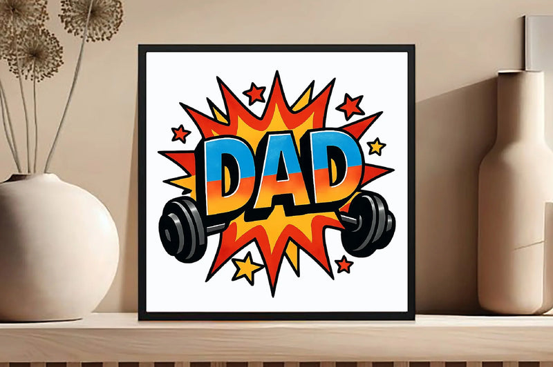 Dad Comic Style Clipart Bundle - CraftNest - Digital Crafting and Art