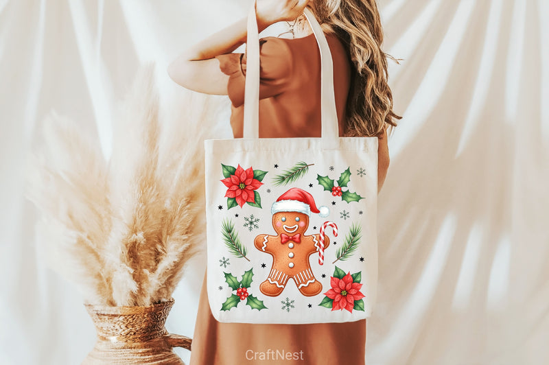 Retro Gingerbread Cookie Clipart Bundle - CraftNest - Digital Crafting and Art