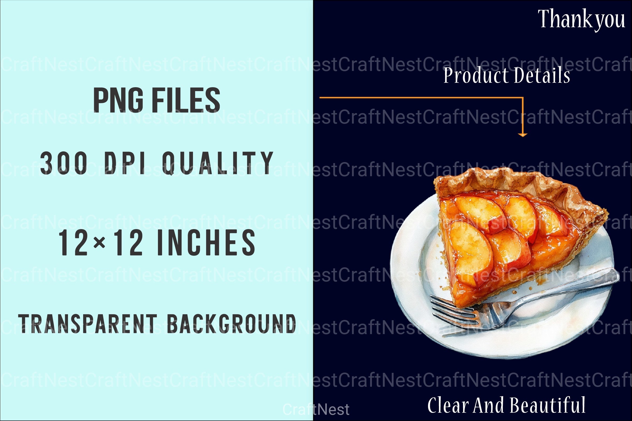 Cute Peaches Garden Fruit Clipart Bundle 2 - CraftNest - Digital Crafting and Art