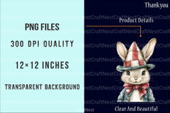 Cute Baby Circus Animals Clipart Bundle - CraftNest - Digital Crafting and Art