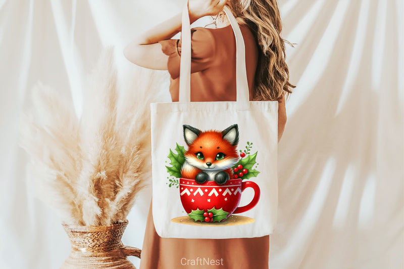 Christmas Mugs Clipart Bundle - CraftNest - Digital Crafting and Art