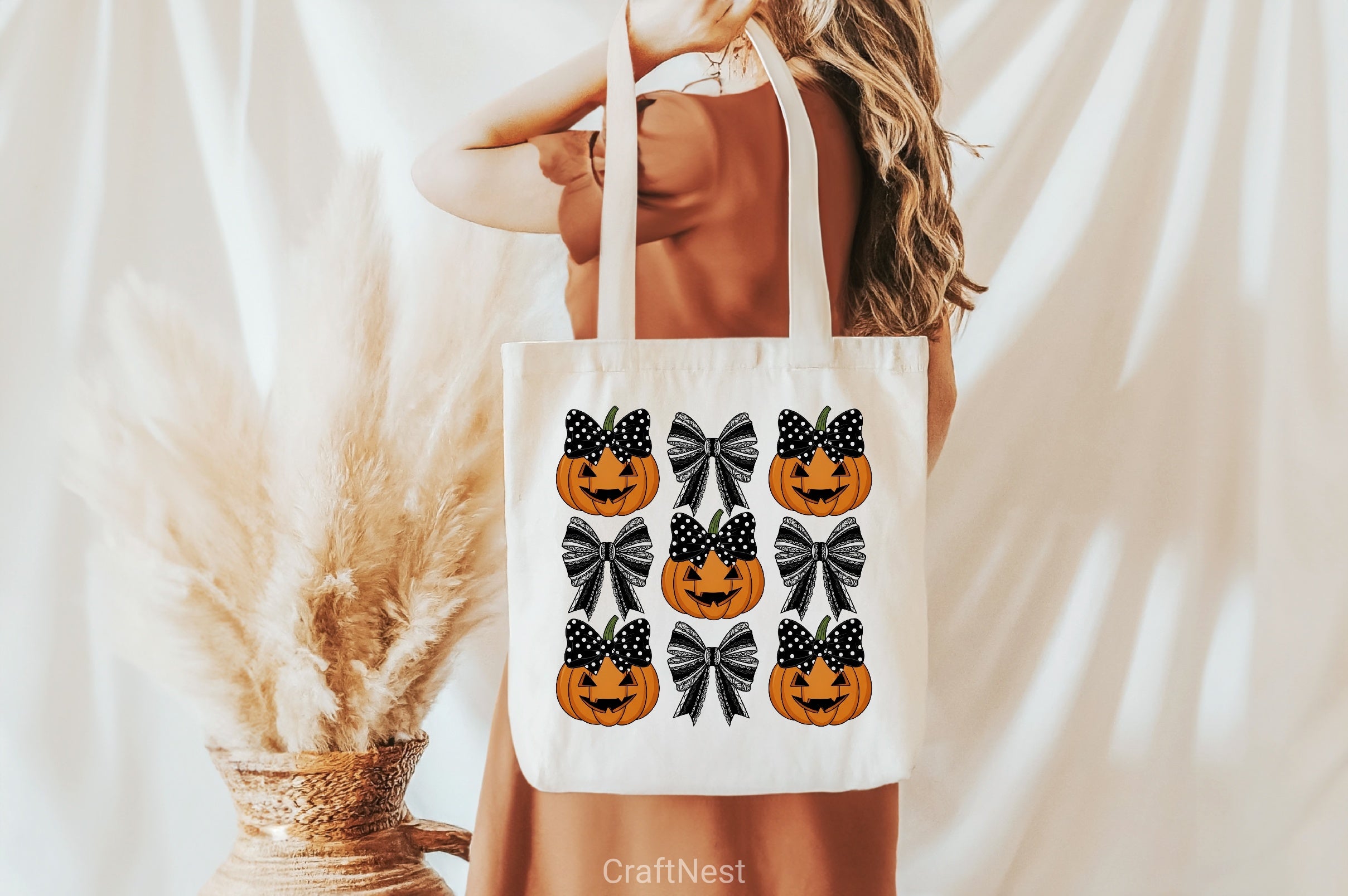 Halloween Pumpkin Fall Bow Clipart Bundle - CraftNest - Digital Crafting and Art