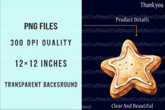 Gingerbread Christmas Clipart Bundle 2 - CraftNest - Digital Crafting and Art