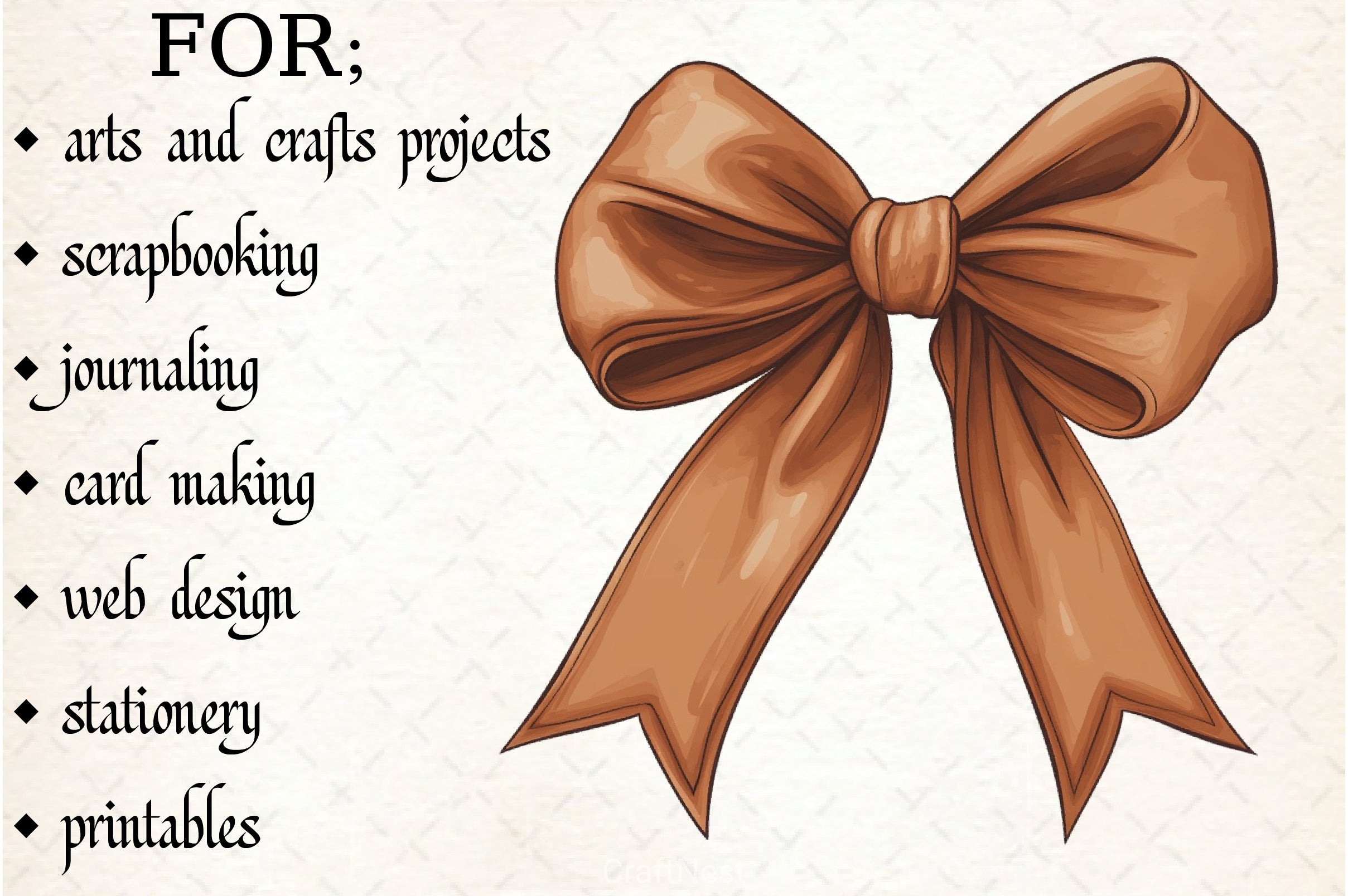 Coquette Football Bow Clipart Bundle - CraftNest - Digital Crafting and Art