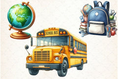 School Clipart Bundle - CraftNest - Digital Crafting and Art