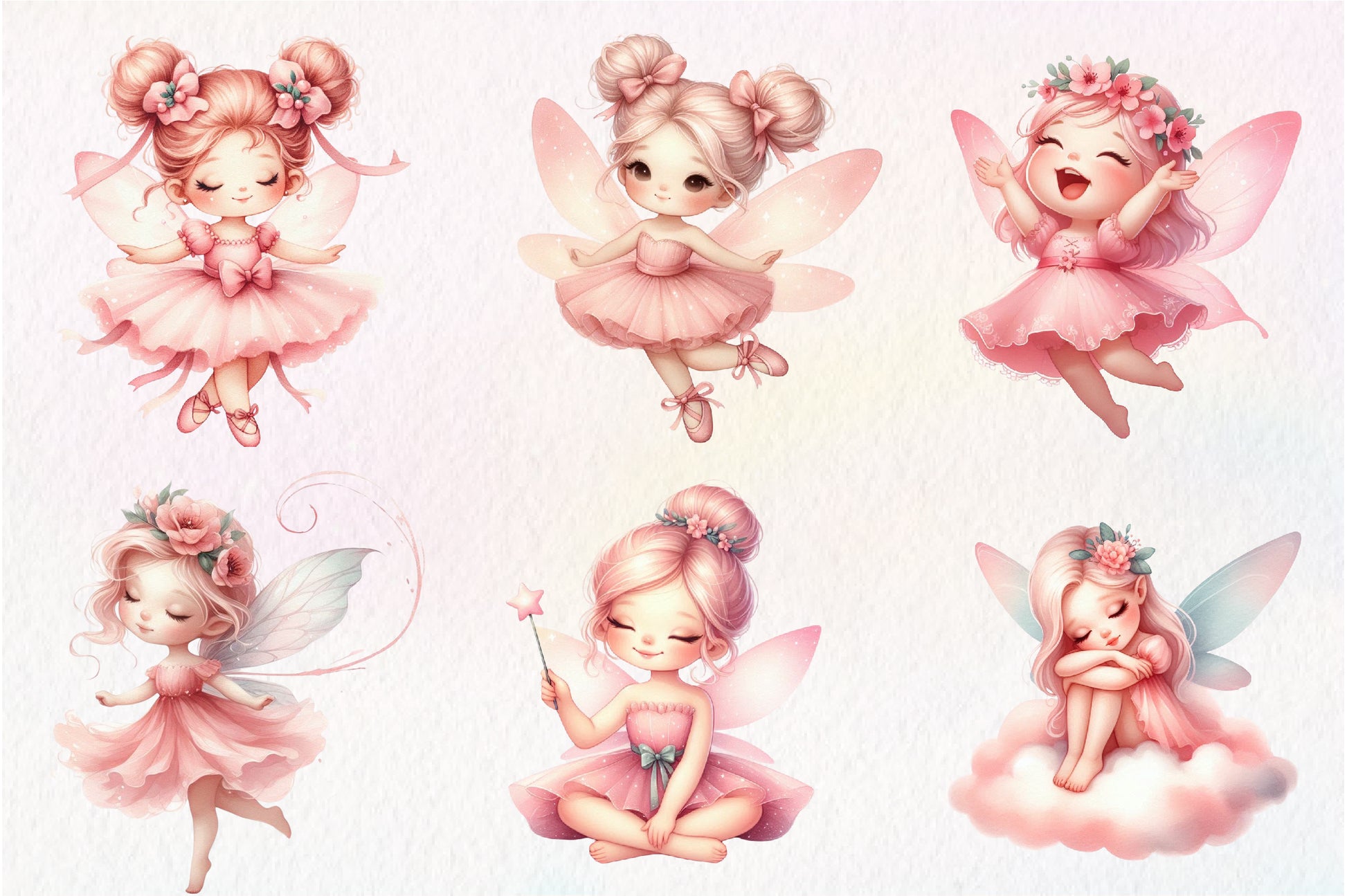 Fairy Garden Clipart Bundle 1 - CraftNest - Digital Crafting and Art