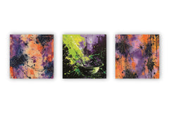 Halloween Paint Splatter Digital Paper - CraftNest - Digital Crafting and Art