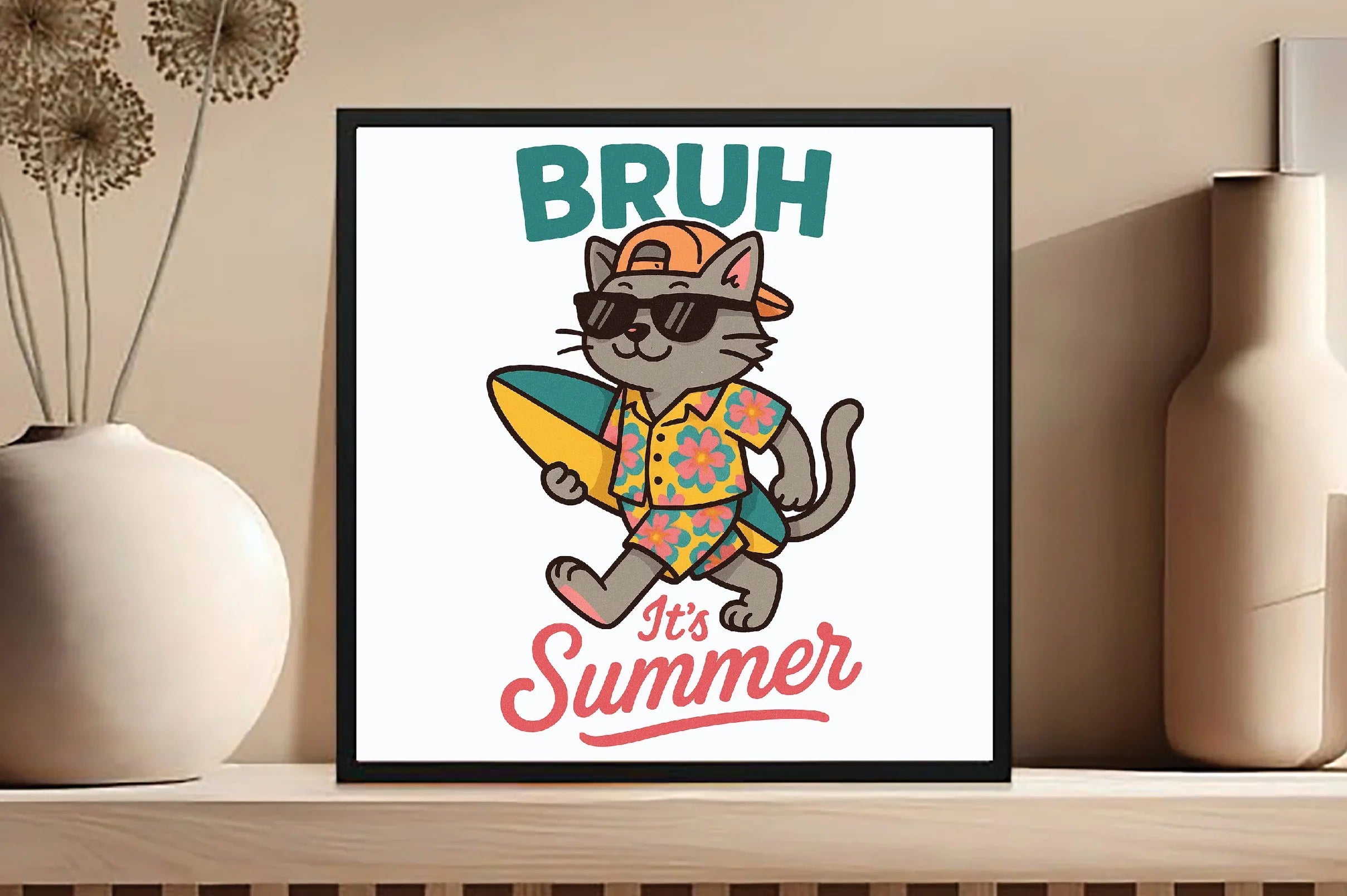 Summer Funny Cat Clipart Bundle - CraftNest - Digital Crafting and Art