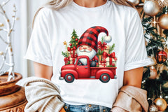 Christmas Gnome & Truck Clipart Bundle 1 - CraftNest - Digital Crafting and Art