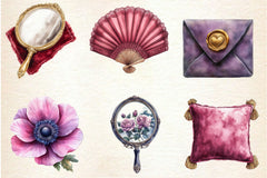 Velvet Reverie Clipart Bundle - CraftNest - Digital Crafting and Art