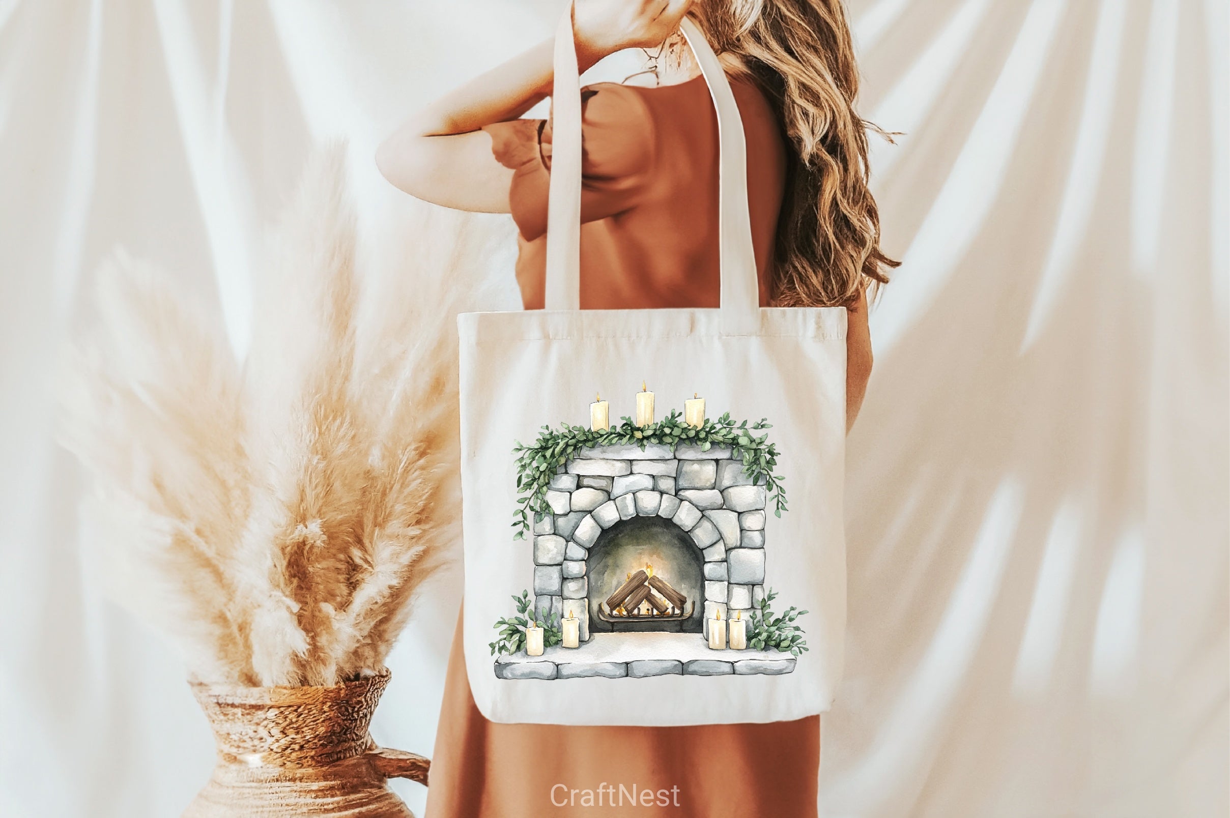 Farmhouse Christmas Clipart Bundle - CraftNest - Digital Crafting and Art