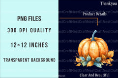 Pumpkin Season Clipart Bundle - CraftNest - Digital Crafting and Art
