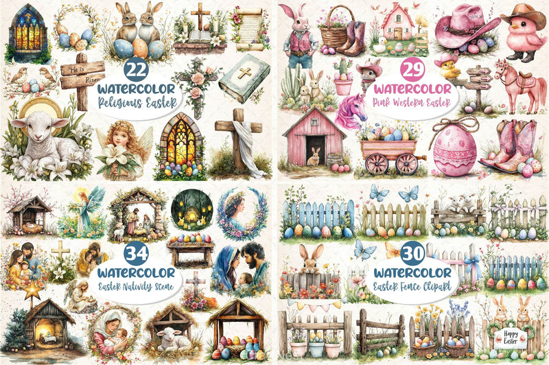 Happy Easter Huge SVG Bundle - CraftNest - Digital Crafting and Art