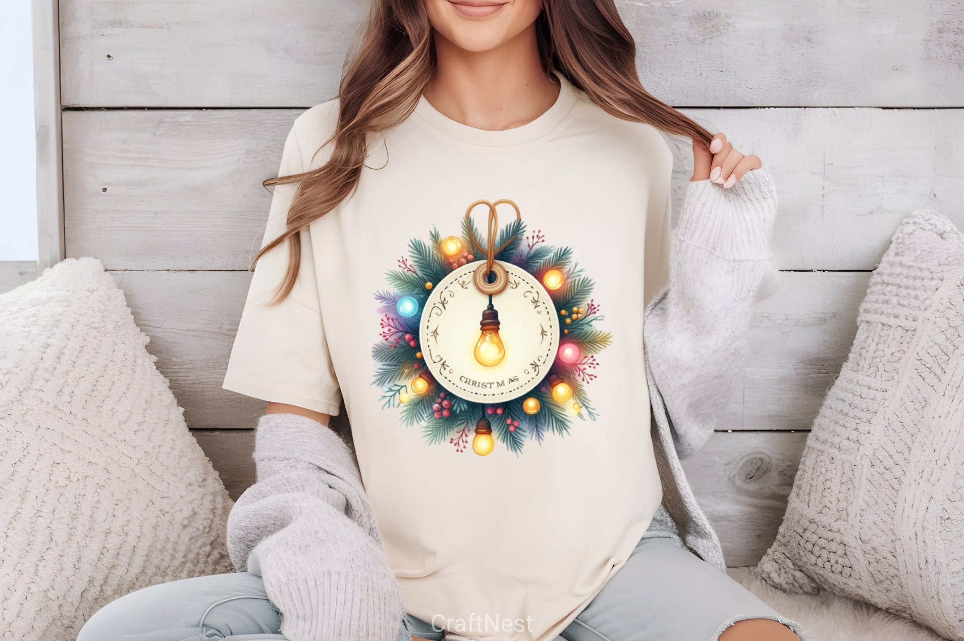 Vintage Christmas Labels Clipart Bundle - CraftNest - Digital Crafting and Art