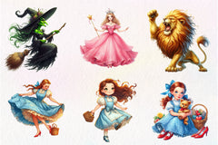 Wizard Of Oz Dorothy Clipart Bundle - CraftNest - Digital Crafting and Art