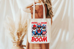 Patriotic Chicken USA 4th of July Clipart Bundle 5 - CraftNest - Digital Crafting and Art