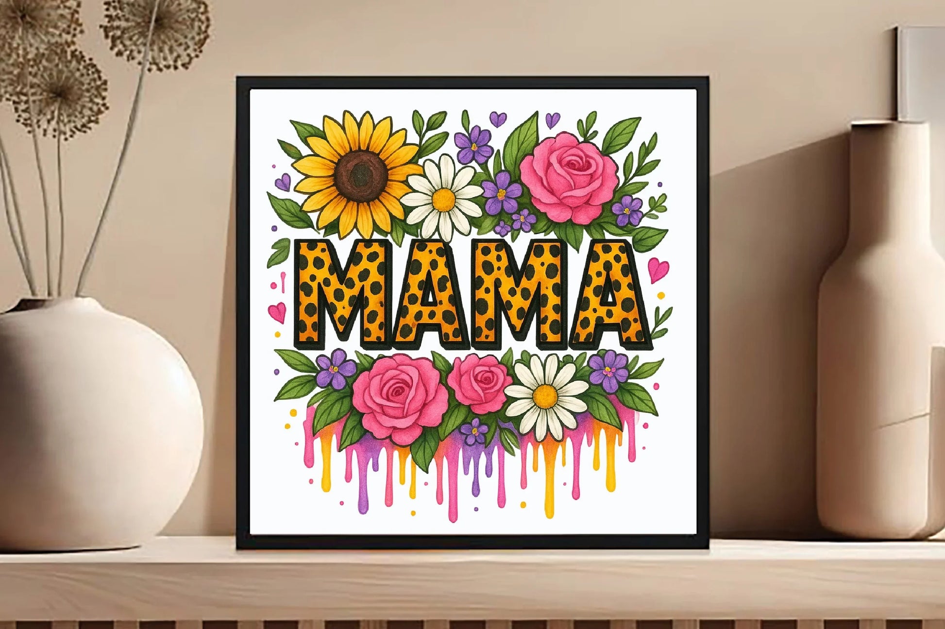 Floral Mama Mom Design Clipart Bundle - CraftNest - Digital Crafting and Art