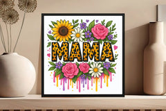 Floral Mama Mom Design Clipart Bundle - CraftNest - Digital Crafting and Art