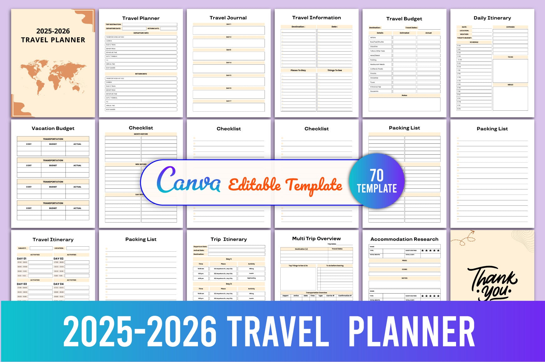 Travel Planner Guide