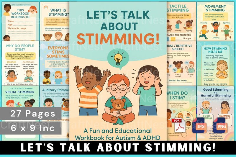 Understanding Stimming: A Comprehensive Guide - CraftNest - Digital Crafting and Art