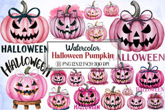 Halloween Pumpkin Clipart Bundle 5 - CraftNest - Digital Crafting and Art