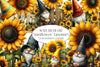 Sunflower Gnomes Clipart Bundle 2