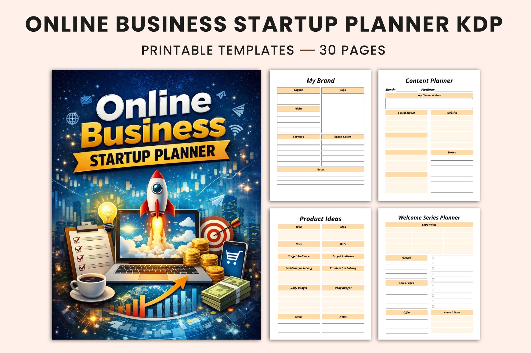 Online Business Startup Planner