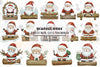 Christmas Cute Snowman Clipart Bundle 3
