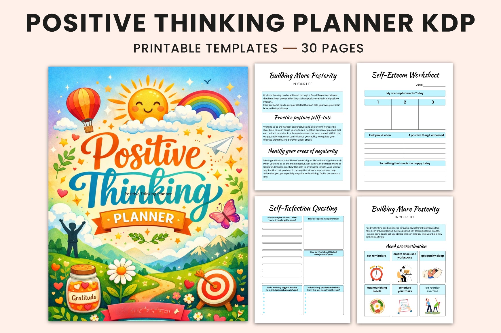 Positive Thinking Planner