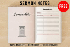 Sermon Notes: Key Insights and Reflections - CraftNest - Digital Crafting and Art