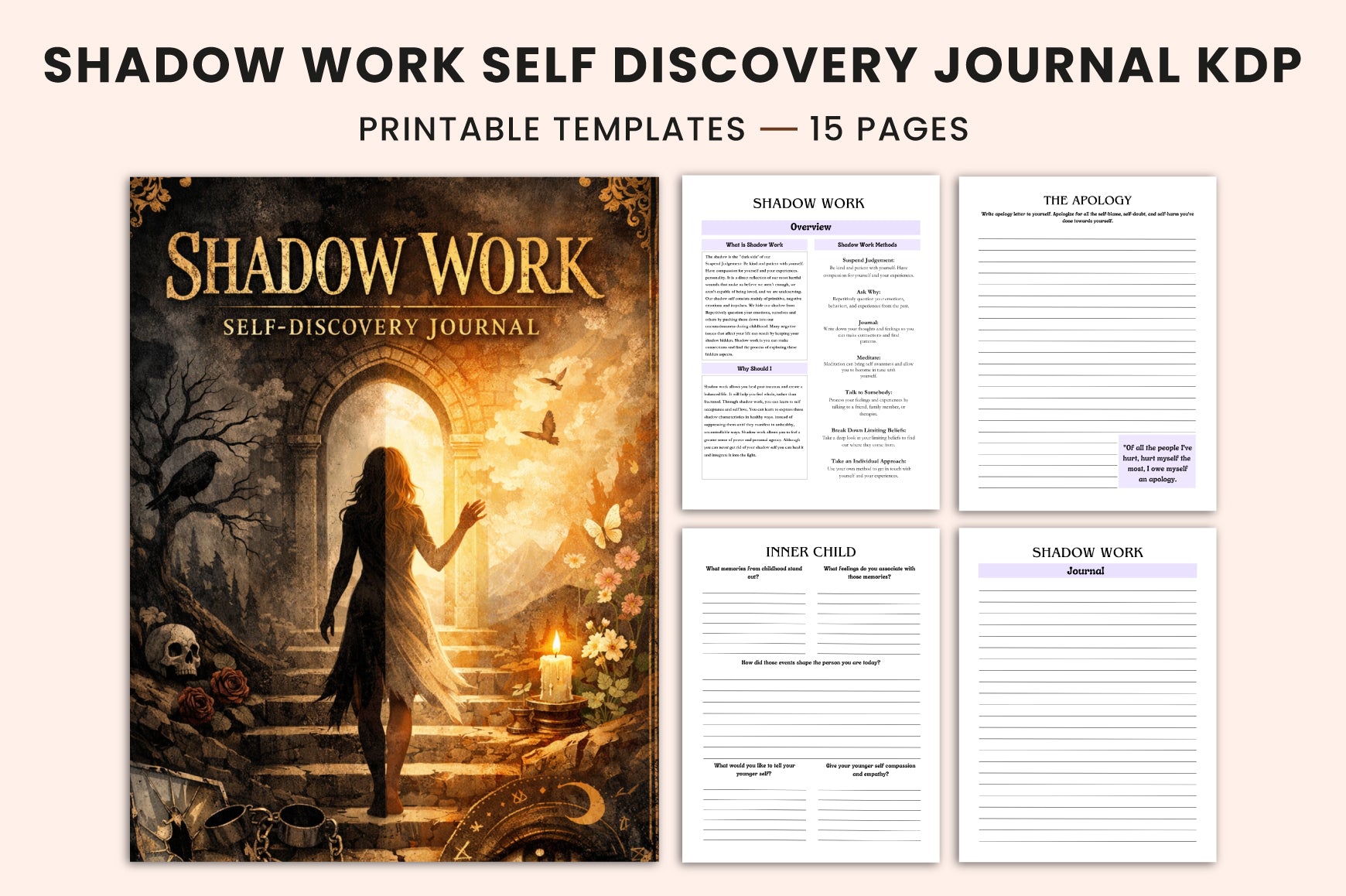 Shadow Work Self-Discovery Journal