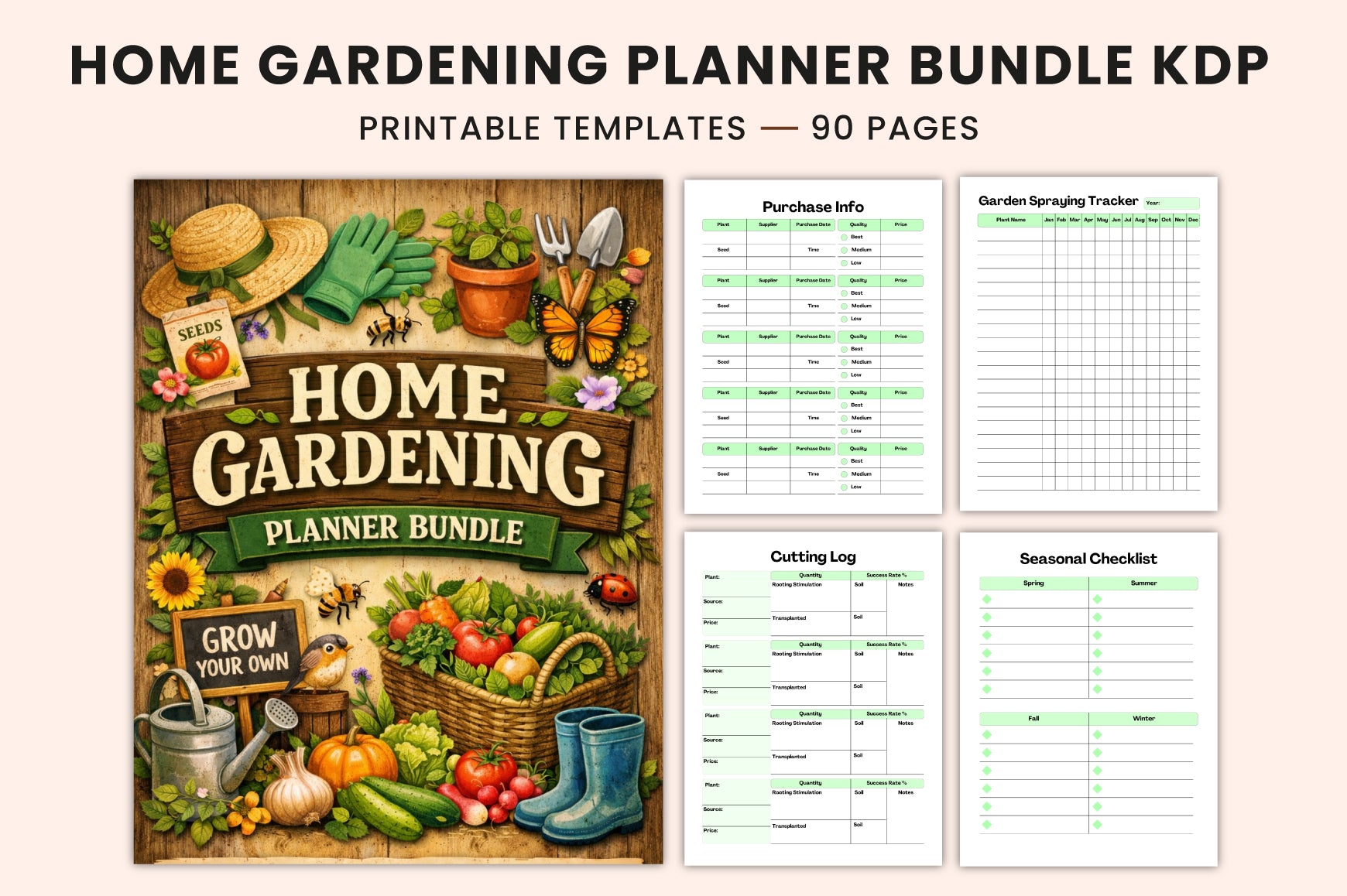 Home Gardening Planner