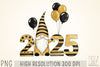 New Year Gnomes 2025 Clipart Bundle 5